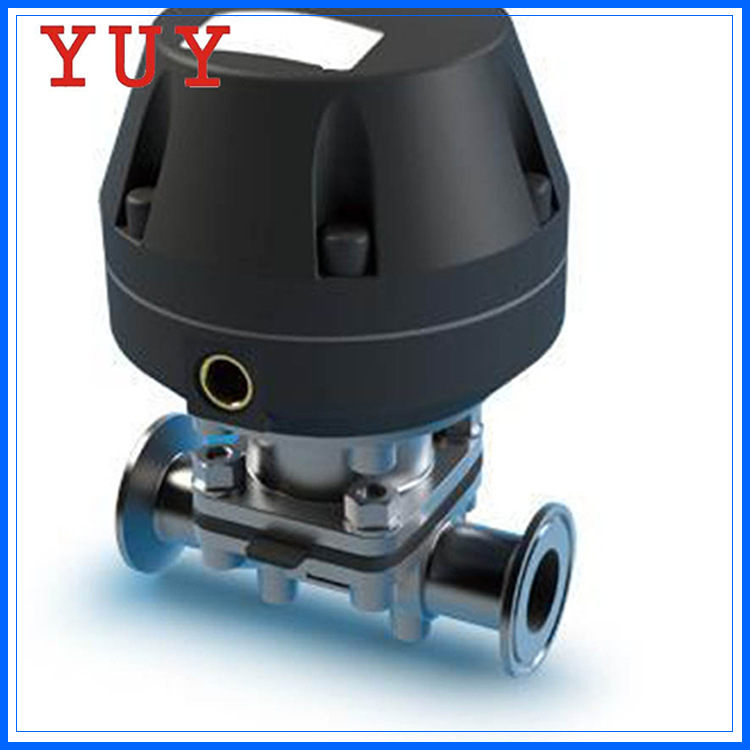 批发供应卫生级隔膜阀 高品质耐用不锈钢隔膜阀软密封反冲洗