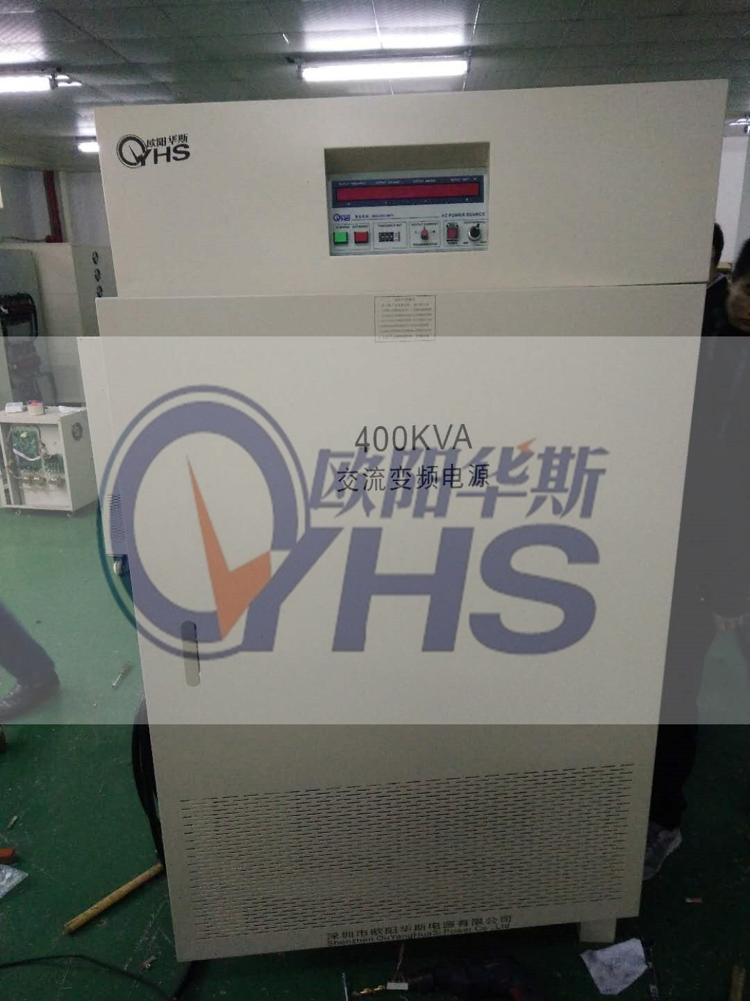 ����400KVA��Ƶ��Դ��װ�ֳ����ڲ��ṹ��ŷ����˹��Ƶ��Դ