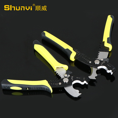 [Manufacturer wholesale] Multifunctional wire stripping pliers, manual wire pulling pliers, wire crimping pliers, stripping pliers, cable stripping pliers
