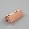 Rectangular metal small accessory, box, Japanese and Korean, 3 cells, wholesale