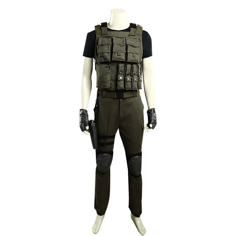 Косплей‑костюм (Resident Evil) Карлос Оливейра, модульный тактический жилет, мужской, размеры S–XXXL