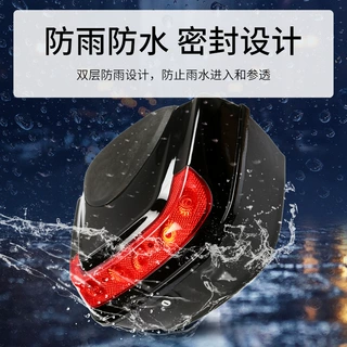 定制大号摩托车尾箱电动车后备箱电瓶车储物箱