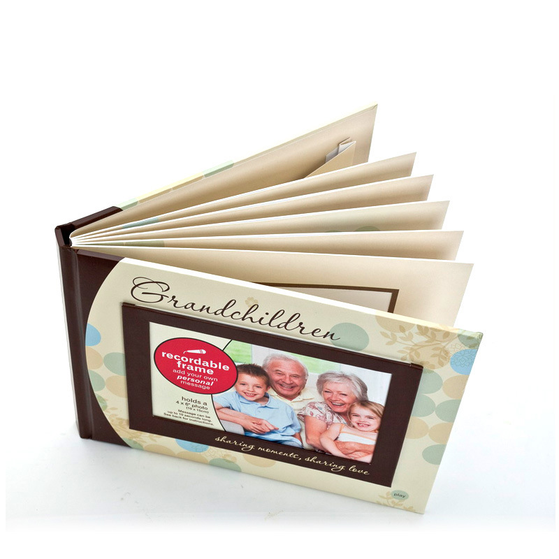 个性创意设计纪念光控影控感应触发儿童相册USB充电音乐录音相册