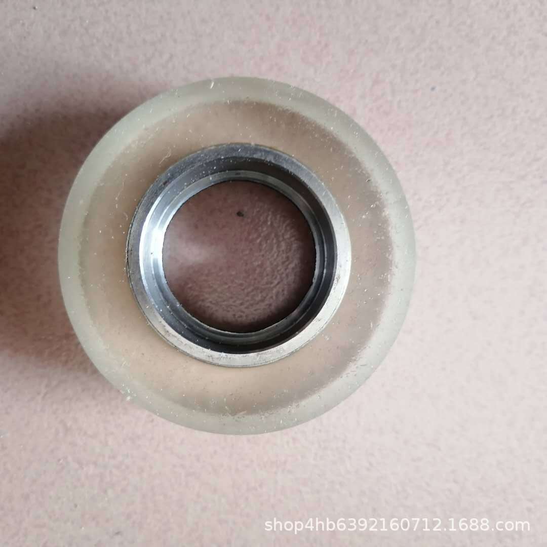 工厂直销标准件聚氨酯包胶滚轮 包胶轴承聚氨酯滚轮包胶 PU轮包胶