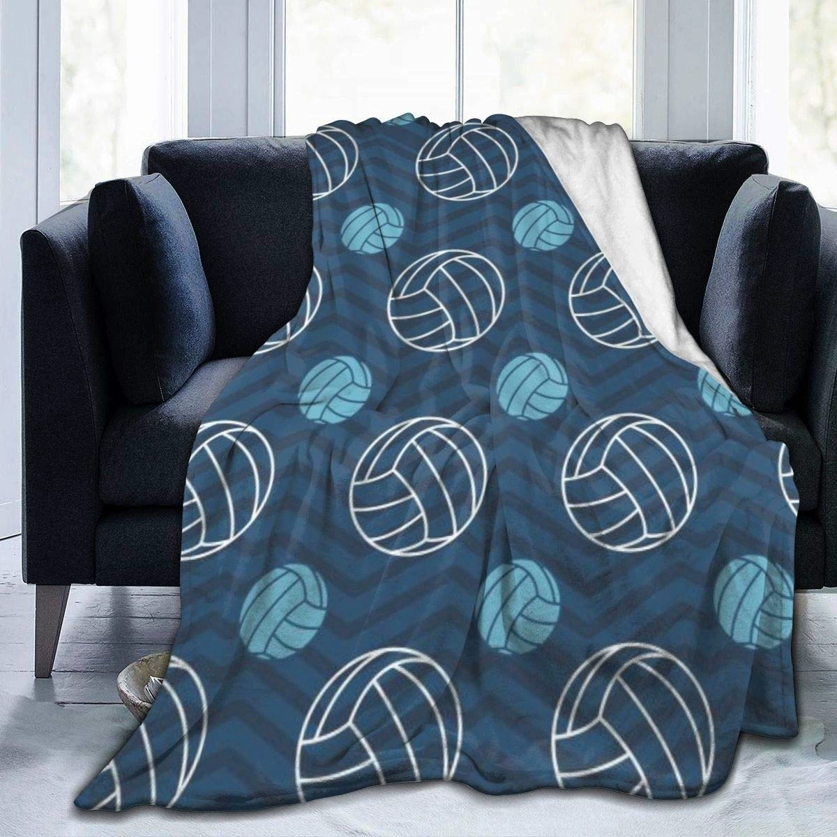 Creative keep warm duvet, digital double-sided flannel sofa