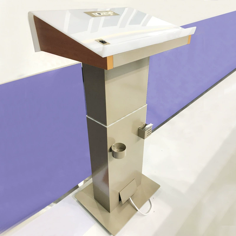 Гуандунская школьная компания, регулируемая платформа, мультимедийный роскошный электрический пульт дистанционного управления, автоматический регулируемый подиум, подиум