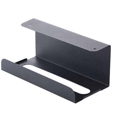 Gabinete de estilo japonés colgando titular de tejido de cocina caja de pañuelos de color libre de perforación de almacenamiento de tejido de hierro rack