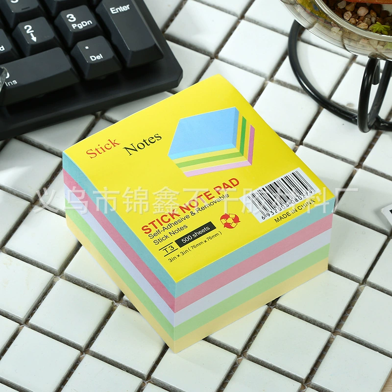 Новое изделие Amazon бумажный кирпич креативная конденсация фильм сообщение наклейка для удобства конвертирования подпись бумаги производитель продаж