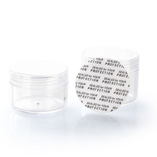 10/15/20g PS Cream Jar, Powder Compartment, Cosmetic Packaging Bottle, Travel Divided Bottle