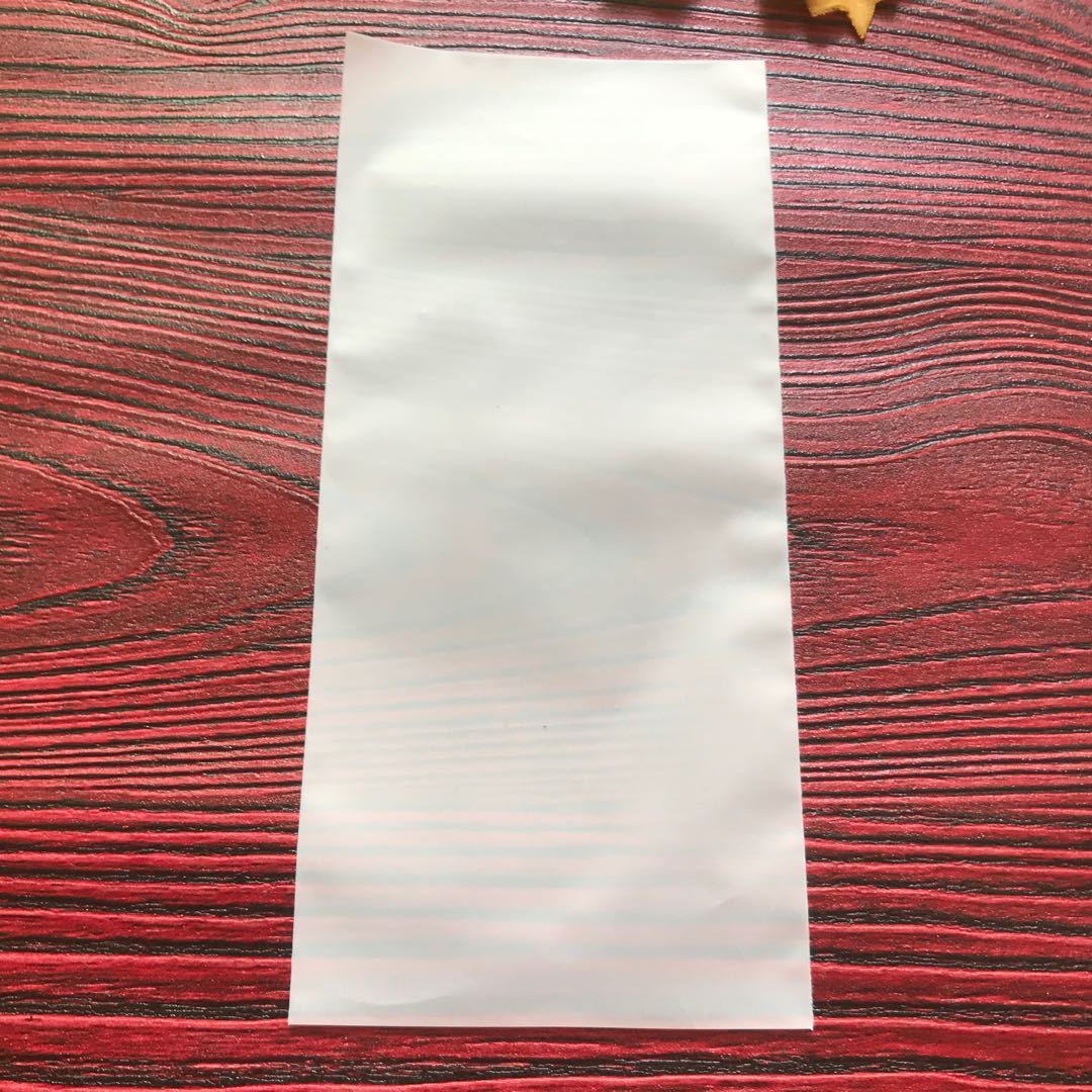 现货批发cpe磨砂半透明数码产品包装袋数据线充电器不干胶平口袋