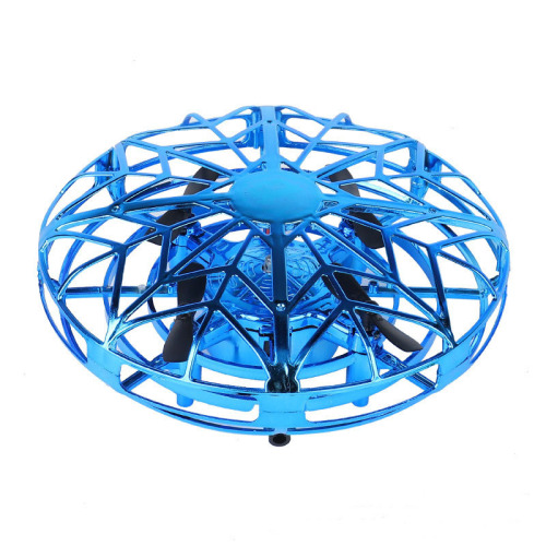 Cross-border children's interactive UFO toy watch remote quadcopter with obstacle avoidance and aerial photography drone