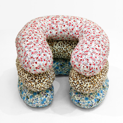 Manufactor wholesale Broken flowers Buckwheat Pillows Neck Pillow Washable to work in an office Siesta Pillow u-shaped pillow