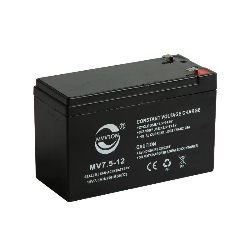 Rechargeable battery solar-powered, 12v, 7.5AH, 12v