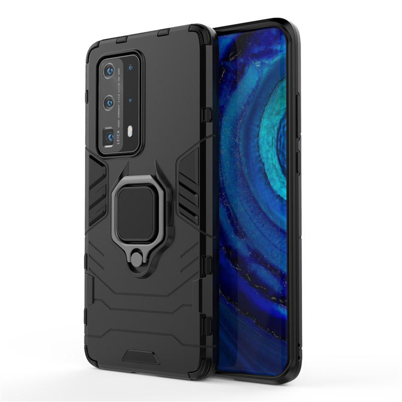 For Honor 200 Pro Car Ring Bracket Black Panther Phone Case Huawei Nova 11SE Drop-resistant Protective Cover