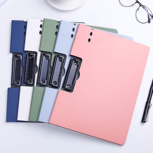a4 file folder vertical horizontal secretary plywood folder information book test paper storage clip pad contract clip file clip