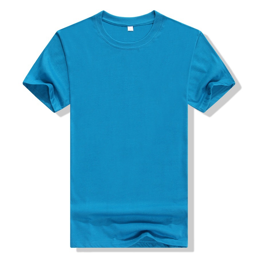 Camisetas de cuello redondo de poliéster y algodón, camisetas publicitarias con logotipo personalizado, camisetas culturales, camisetas tipo polo, uniformes de equipo hechos a medida, ropa de trabajo, camisetas de manga corta al por mayor. image 14