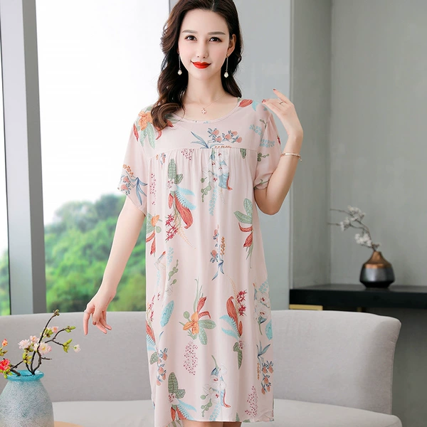 Short Sleeve D-56 Light Jade Bouquet