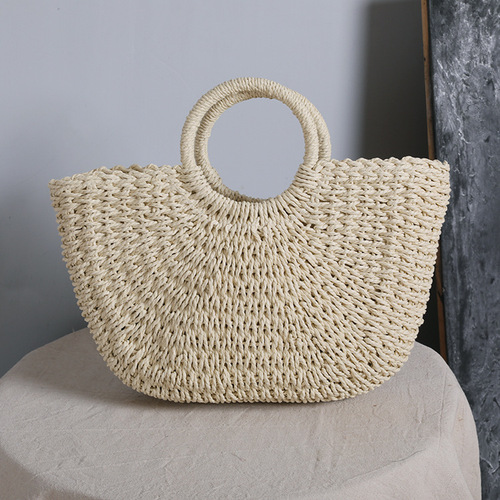 One piece Dafa manufacturer wholesale ins2024 new straw bag retro women's bag handbag pastoral bag woven bag
