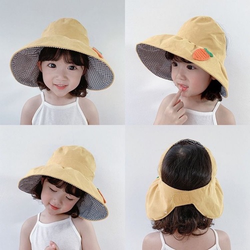 Little Daisy Hat Women's Summer Children's Empty Hat Sun Protection Sun Hat Big Brim Beach Hat Parent-child Travel Sun Hat