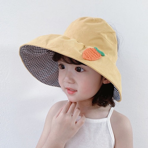 Little Daisy Hat Women's Summer Children's Empty Hat Sun Protection Sun Hat Big Brim Beach Hat Parent-child Travel Sun Hat