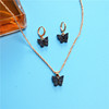 Fashionable acrylic fresh earrings, Korean style