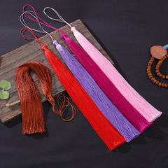 30cm Long Tassel Embroidery for Clothing Home Textiles Crafts and Decorations with Vertical Non-Bending Design