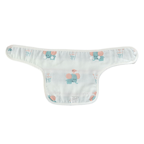 Waist stool baby pure cotton gauze sling saliva sling sling type sling wrap around pad sling chest saliva napkin bite cloth