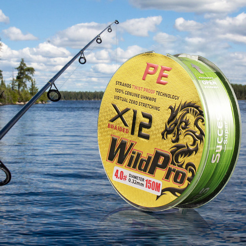 Noi Dali horse fish line pe braided line high density 12 braided pe line 150m anti-biting fishing line sub-fishing line