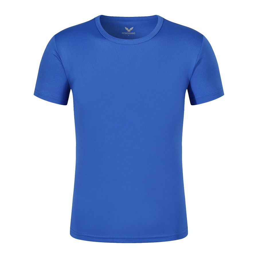 Camiseta Publicitaria de Cuello Redondo de Poliéster de Secado Rápido para Uso Diario