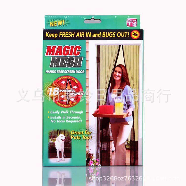 Magicmesh Magnetic Mosquito-Proof Door Curtain Hanging Curtain Indoor Partition Modern Simple Mosquito-Proof Partition Screen Door Magicmesh Magnetic Mosquito-Proof Door Curtain Hanging Curtain Indoor Partition Modern Simple Mosquito-Proof Partition Screen Door