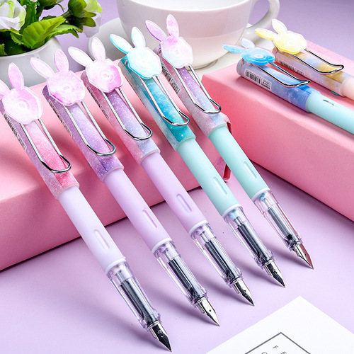 Primary school students use practice calligraphy twelve zodiac pens cute and fresh replaceable ink cartridges children wholesale