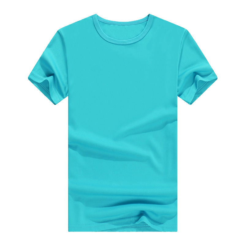 Punto fino engrosado de secado rápido cuello redondo Camiseta logotipo personalizado publicidad camisa cultural camisa polo ropa de trabajo personalizada lote