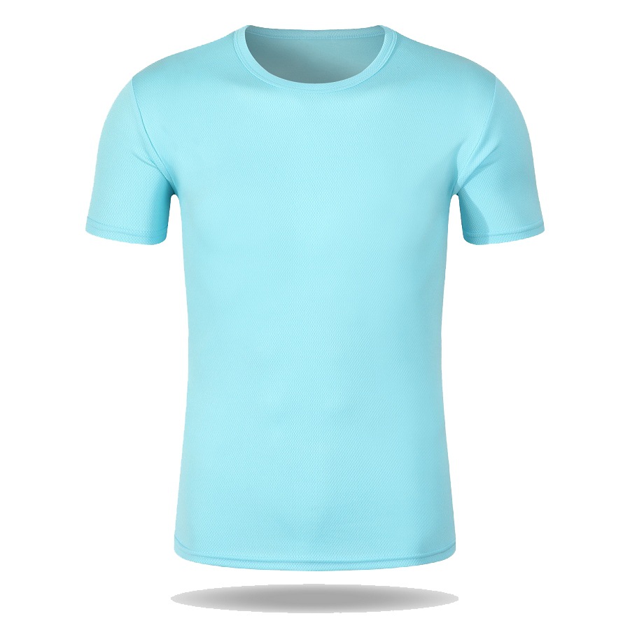 Punto fino engrosado de secado rápido cuello redondo Camiseta logotipo personalizado publicidad camisa cultural camisa polo ropa de trabajo personalizada lote