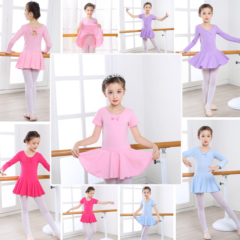 children Dance costume Uniforms suit summer Fission child perform level examination Ballet Latin girl Dancing clothes