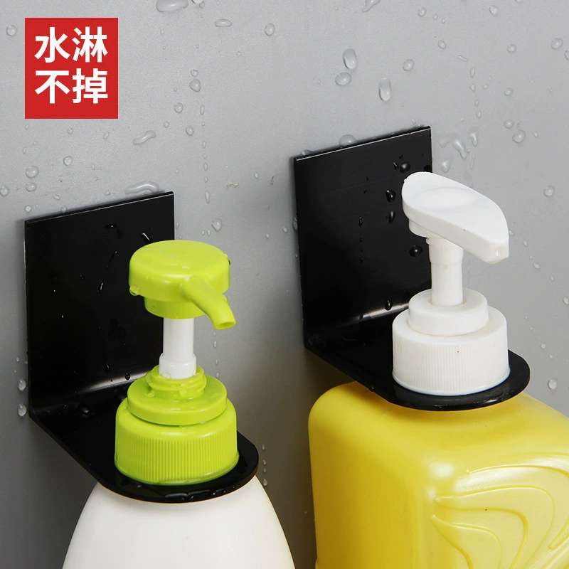 Donor -free shower gel rack shampoo rack shampoo shampoos, lampsters, spatial aluminum wall hanging bottle stand on the wall