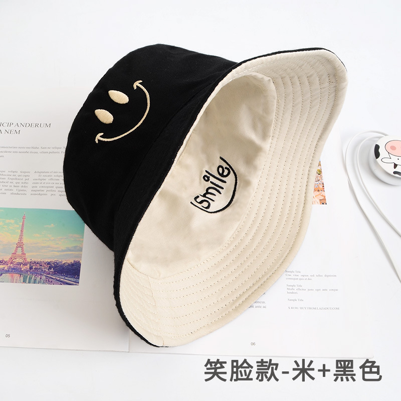 Fisherman Hat Women's Summer Korean-style Instagram-style Japanese-style Face Shown Small Hat Fashionable All-match Cyber Celebrity Double-sided Shade Hat Fisherman Hat Women's Summer Korean-style Instagram-style Japanese-style Face Shown Small Hat Fashionable All-match Cyber Celebrity Double-sided Shade Hat
