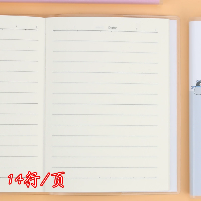 Pocket Notebook 91×128 mm, handheld book for elementary students, lightweight 0.1 kg