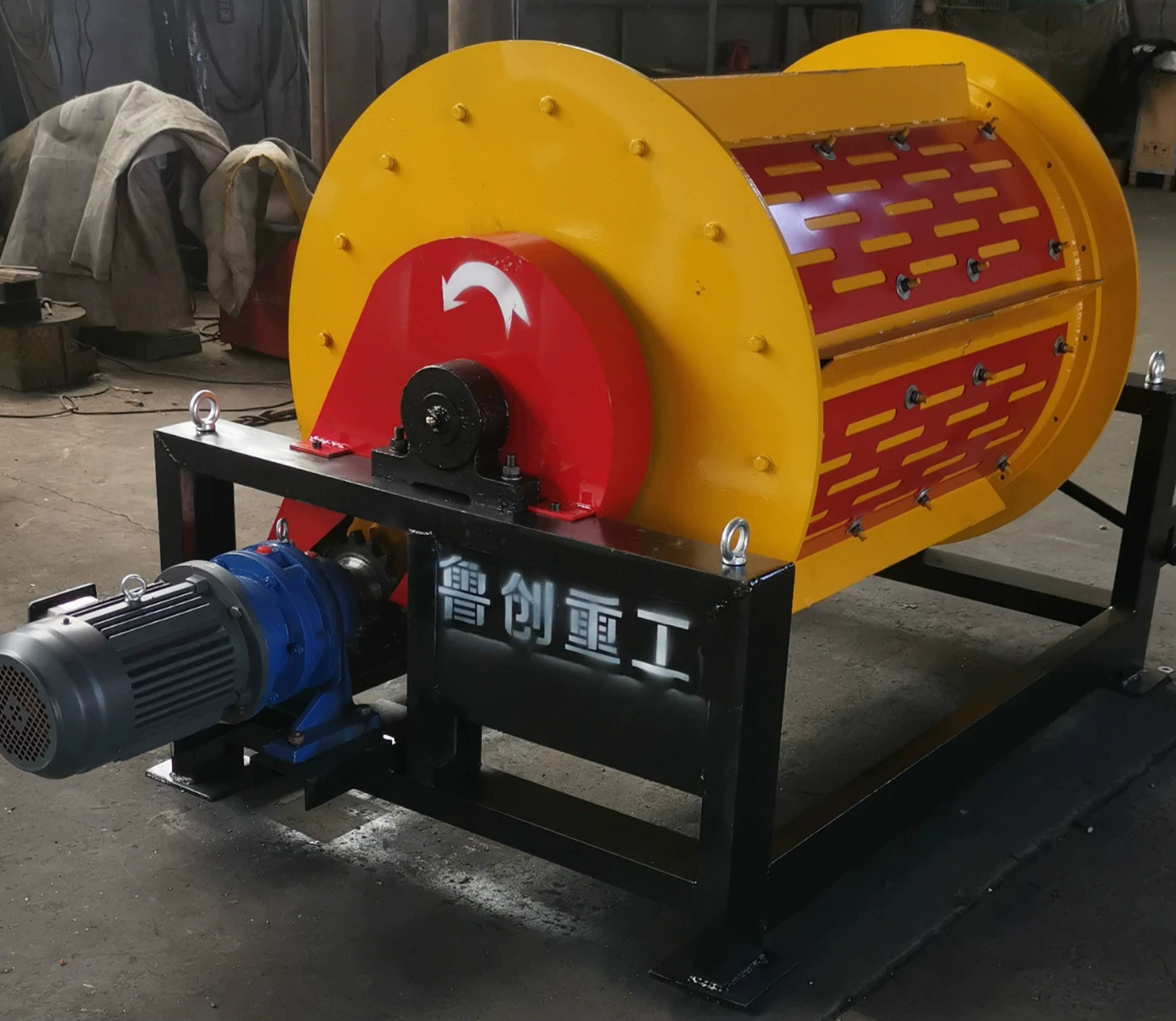 Стальной шлаковый специальный магнитный сепаратор производитель магнитных сепараторов верхнего всасывания магнитный сепаратор luchuang специальный магнитный сепаратор для производства металлолома