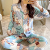 Cartoon set, cardigan, long-sleeve, trousers, pijama, autumn, wholesale