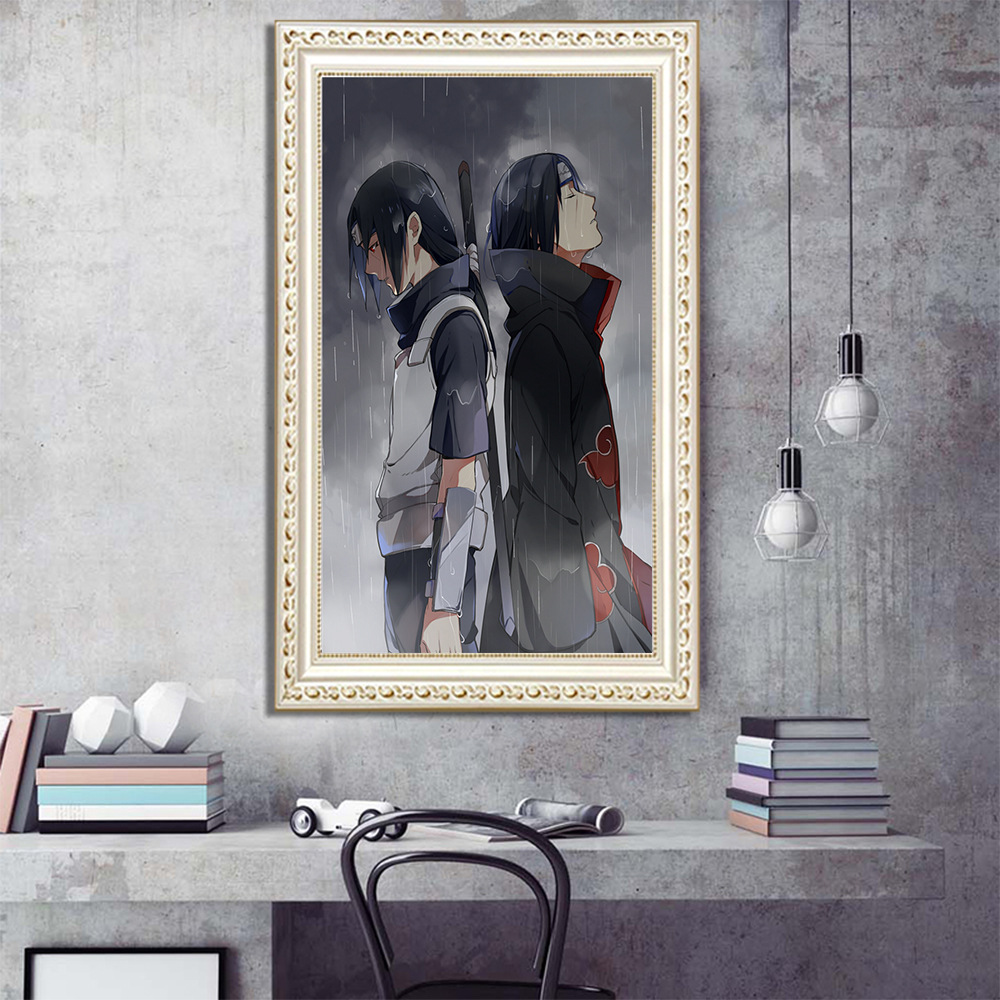 Diamante completo dibujo de dibujos animados héroes de dibujos animados personajes de diamante 5D bordados diamante crucifijo pintura de diamante al por mayor