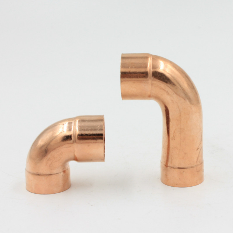 Estufa de pared accesorios de tubo de cobre conector de latón de cobre rojo tubería de conexión salida de calefacción quema accesorios de estufa de pared