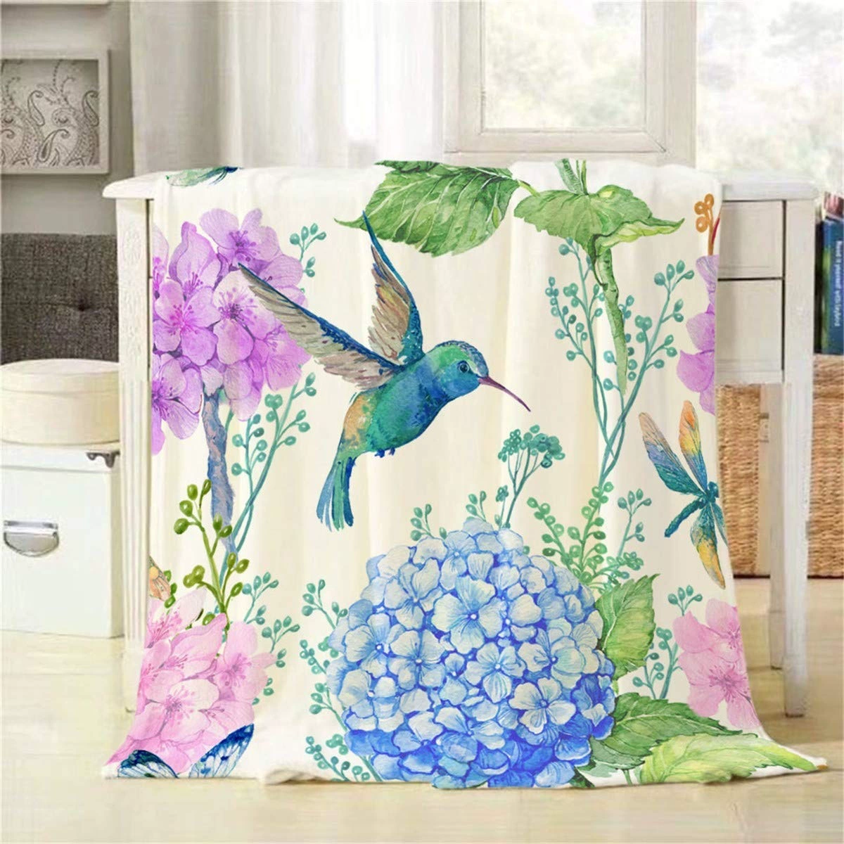 Creative keep warm duvet, digital double-sided flannel sofa