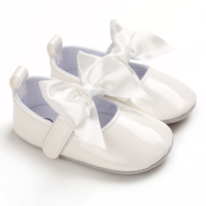 Zapatos de primavera y otoño para niños pequeños para 0-1 años de edad zapatos de bebé de suela suave zapatos de princesa a juego