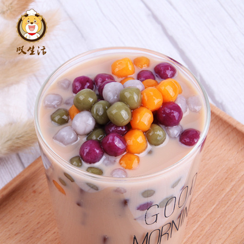 Sigh Life Taro Ball Dessert Fresh Taro Fairy Small Taro Ball Combination Package Milk Tea Ingredients Handmade Four Flavors