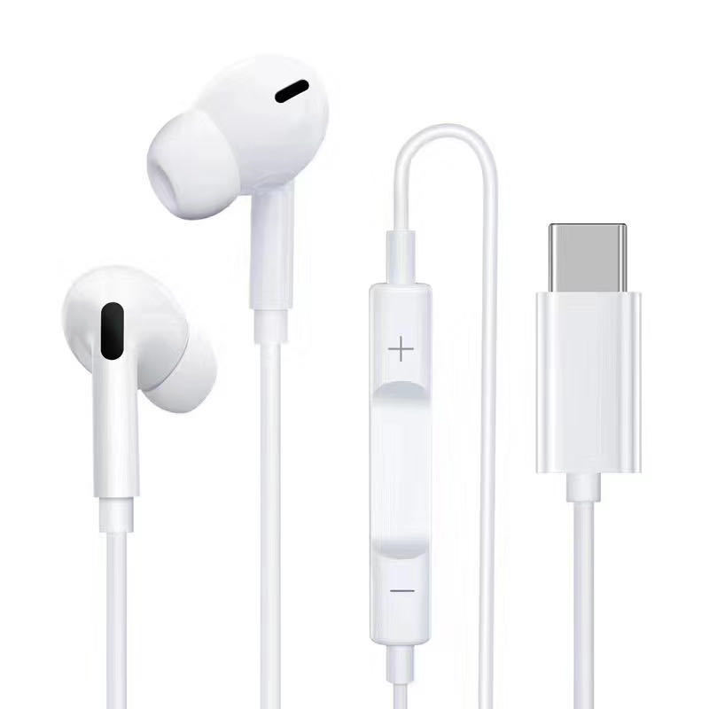 Type-C In-Ear Headphones Digital Audio Headphones for Xiaomi Huawei Google Samsung Earphones Type-C In-Ear Headphones Digital Audio Headphones for Xiaomi Huawei Google Samsung Earphones