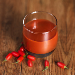 早康枸杞原漿盒裝寧夏枸杞汁中寧枸杞子原漿原液頭茬枸杞批發