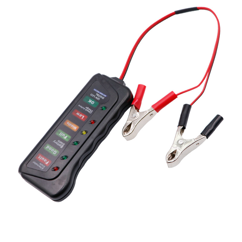 Detector de batería de coche eléctrico medidor de prueba de capacidad de batería 12v16v24v medidor de descarga instrumento de medición