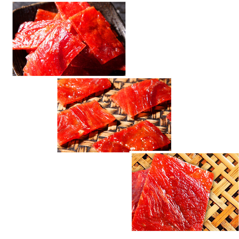 Dried Meat Jerky, a Specialty of Jingjiang, 2.5kg Meat Products. Also Available in Box Packaging: 10kg Original-Cut Pork Jerky, Chicken Snacks 1.0kg