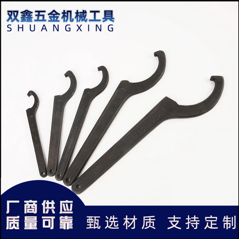 Производитель поставляет гаечные ключи с боковым отверстием, круглые гаечные ключи, крючковые ключи, термообработанные полукруглые ключи и специальные ключи для крышек счетчиков воды.