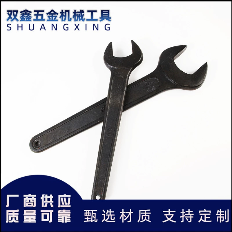 Поставка почерневшего один открытый конец гаечный ключ тяжелых гаечный ключ удар гаечный ключ один конец гаечный ключ